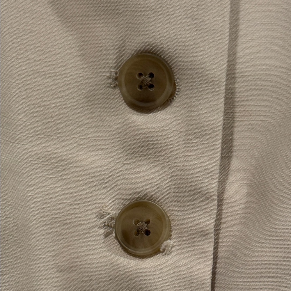 a new day Cream Button-Down Vest - Picture 4 of 5